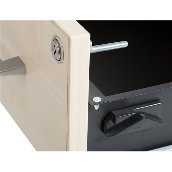 Cajonera Rocada Con 3 Cajones Serie Store 58X40X59,5 Acabado Aa01 Haya/Haya