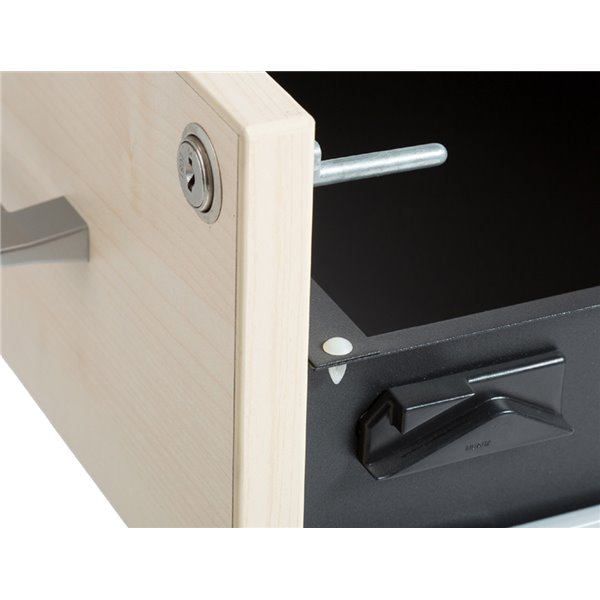 Cajonera Rocada Con 3 Cajones Serie Store 58X40X59,5 Acabado Aa01 Haya/Haya