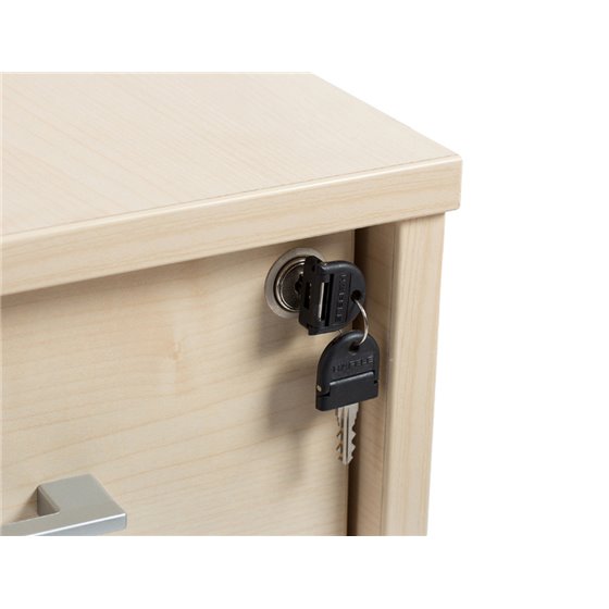 Cajonera Rocada Con 3 Cajones Serie Store 58X40X59,5 Acabado Aa01 Haya/Haya