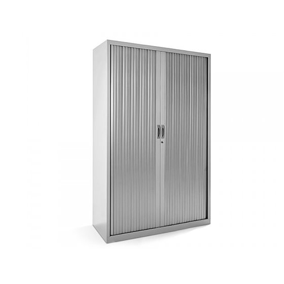 Armario Metalico Rocada Dos Puertas Tipo Persiana Incluye Cuatro Balda Serie Store 198X80X45 Cm Acabado Ac00