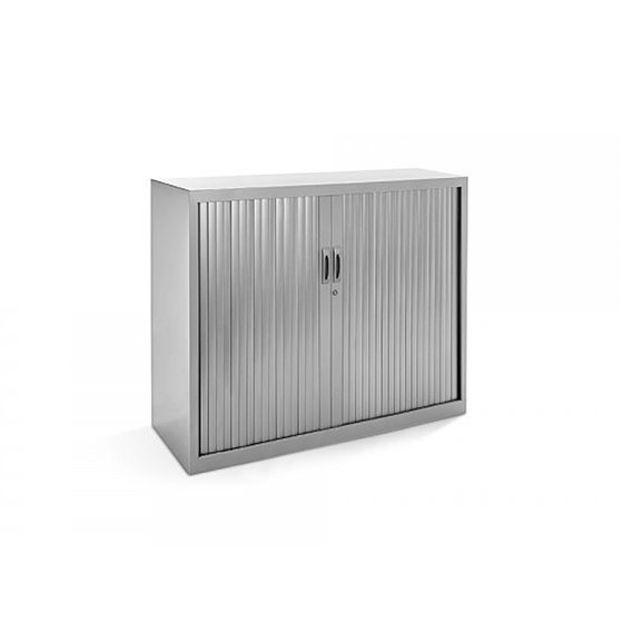 Armario Metalico Rocada Dos Puertas Tipo Persiana Incluye Dos Balda Serie Store 120X105X45 Cm Acabado Ac00