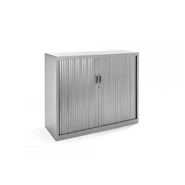 Armario Metalico Rocada Dos Puertas Tipo Persiana Incluye Dos Balda Serie Store 120X105X45 Cm Acabado Ac00