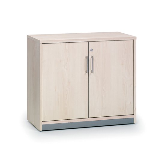 Armario Rocada Con Un Estante Y Dos Puertas Enteras Serie Store 78X90X45 Acabado Aa01 Haya/Haya