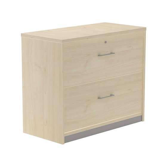 Armario Rocada Con Dos Cajones Serie Store 78X90X45 Cm Acabado Aa01 Haya/Haya