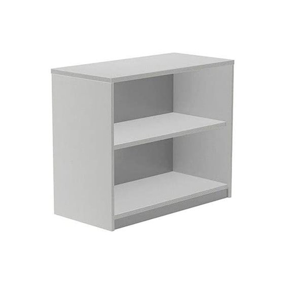 Armario Rocada Con Dos Estantes Serie Store 78X90X45 Cm Acabado Ab02 Aluminio/Gris