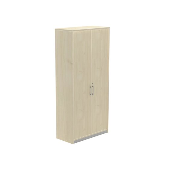 Armario Rocada Con Cuatro Estantes Y Dos Puertas Serie Store 195X90X45 Acabado Aa01 Haya/Haya