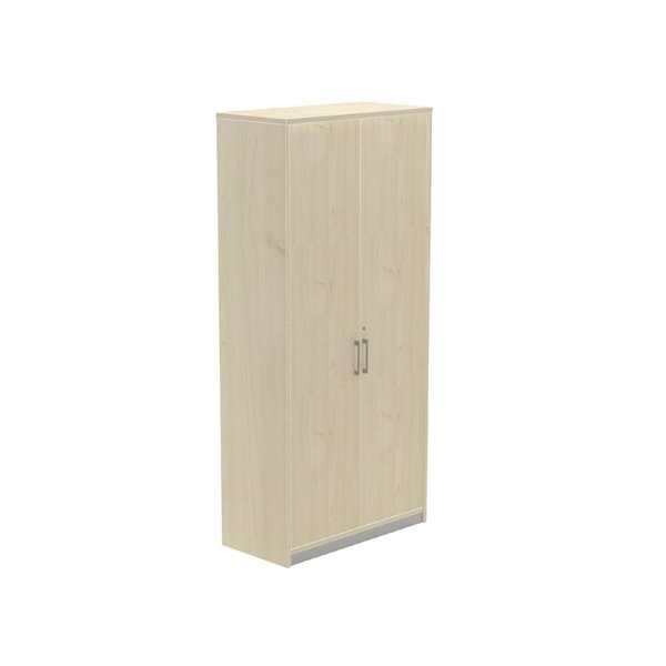 Armario Rocada Con Cuatro Estantes Y Dos Puertas Serie Store 195X90X45 Acabado Aa01 Haya/Haya