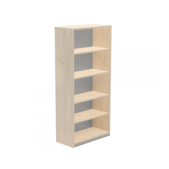 Armario Rocada Con Cinco Estantes Serie Store 195X90X45 Cm Acabado Aa01 Haya/Haya