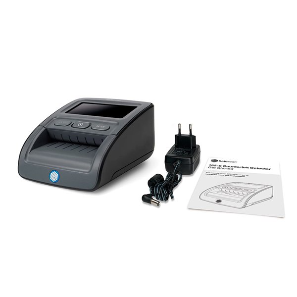 Detector Contador De Billetes Falsos Safescan 155-S 7 Puntosverificacion Y Guia Salida Billetes Actualizable Sd Cable