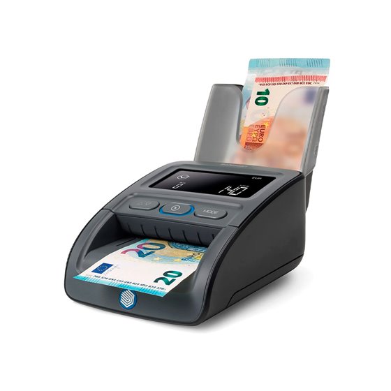 Detector Contador De Billetes Falsos Safescan 155-S 7 Puntosverificacion Y Guia Salida Billetes Actualizable Sd Cable