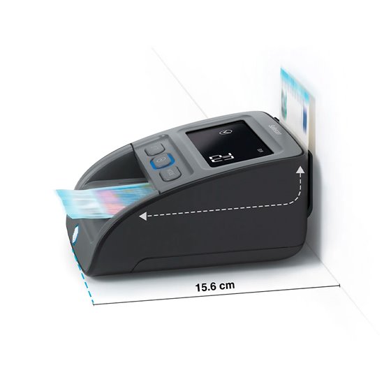 Detector Contador De Billetes Falsos Safescan 155-S 7 Puntosverificacion Y Guia Salida Billetes Actualizable Sd Cable