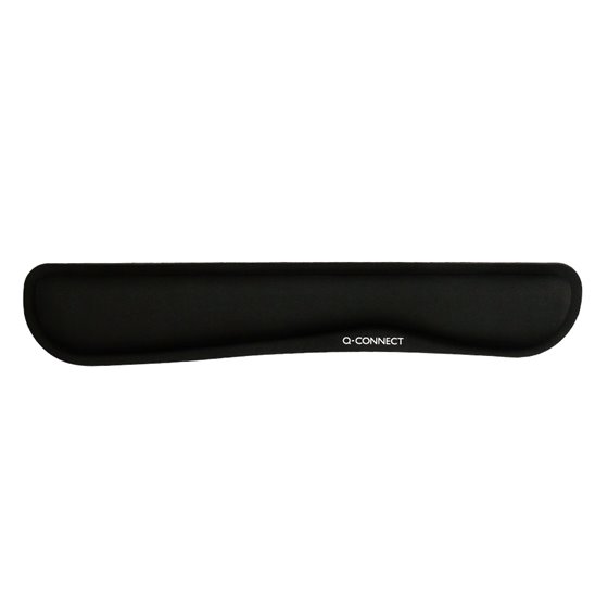 Reposamuñecas Q-Connect Memory Foam Para Teclado Color Negro 460X85X25 Mm