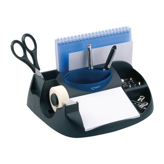 Organizador Sobremesa Maped Maxi Office Negro 198X300X95 Mm