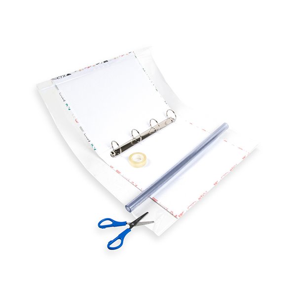 Rollo Plastico Forralibros 0,45X100 Mt 70 Mc