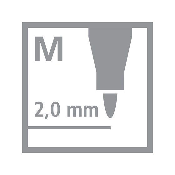 Rotulador Stabilo Power Caja De 18 Unidades Colores Surtidos