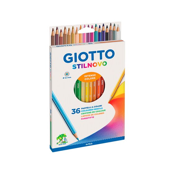 Lapices De Colores Giotto Stilnovo Caja De 36 Colores Surtidos