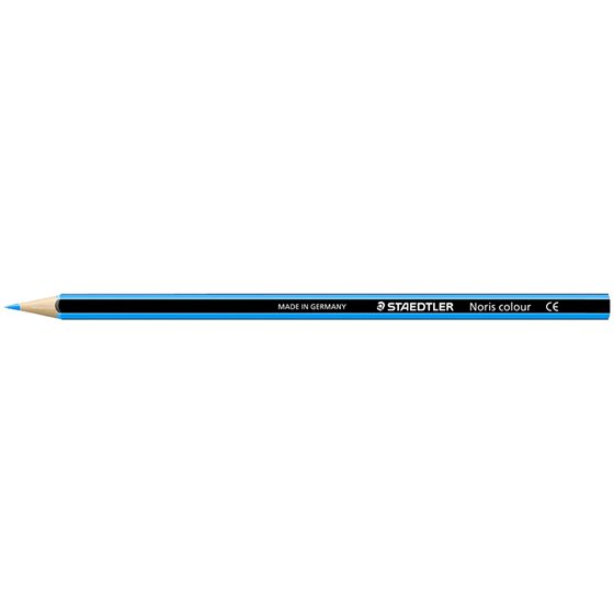 Lapiz De Color Staedtler Wopex Ecologico Azul Claro