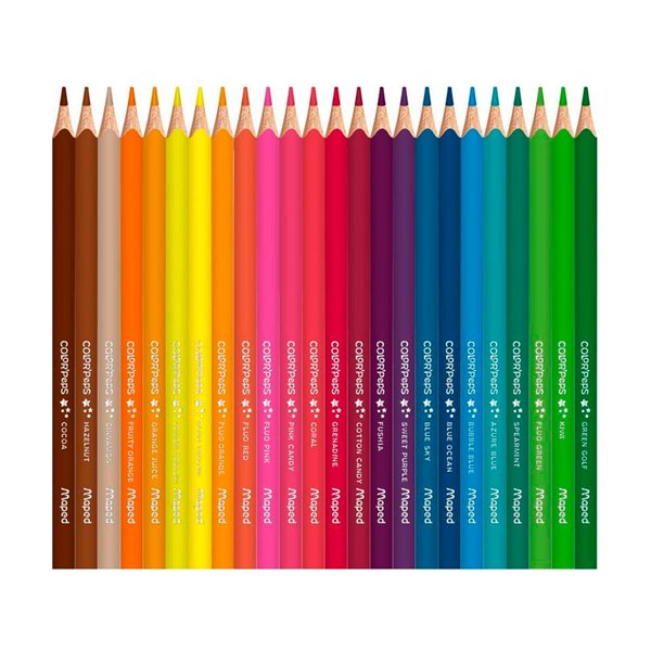 Lapices De Colores Maped Color Peps Star Caja De 72 Colores Surtidos