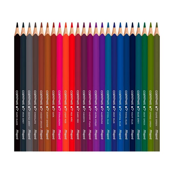 Lapices De Colores Maped Color Peps Star Caja De 72 Colores Surtidos