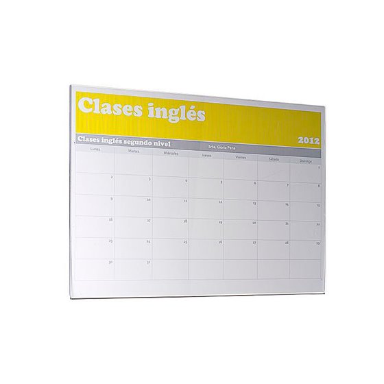 Identificador Mural Archivo 2000 Portanombre Con Adhesivo Trasero En Poliestireno Transparente Din A4