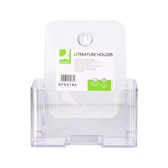 Expositor Sobremesa Q-Connect Metacrilato Din A5 Ref.5754