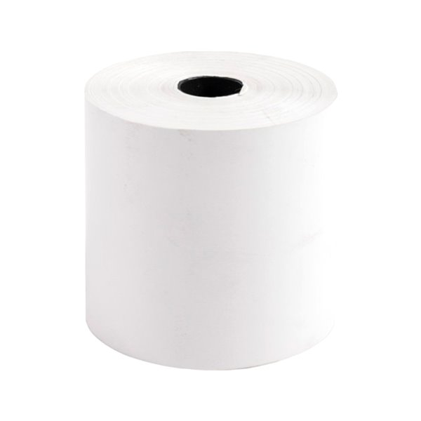 Rollo Sumadora Termico Q-Connect 80 Mm Ancho X 80 Mm Diametro Sin Bisfenol A Papel De 70 G/M2