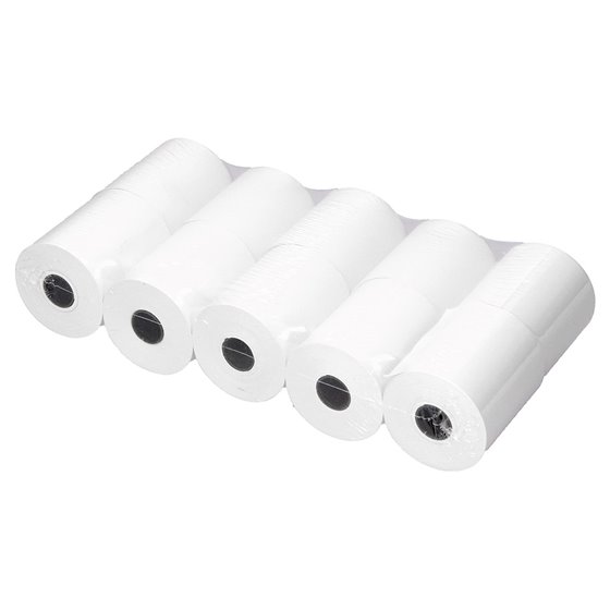 Rollo Sumadora Termico Q-Connect 57 Mm Ancho X 47Mm Diametro Para Tpv Sin Bisfenol A Papel De 70 G/M2