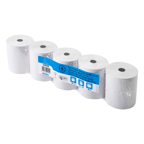 Rollo Sumadora Exacompta Termico 80 Mm X 80 Mm 44 G/M2