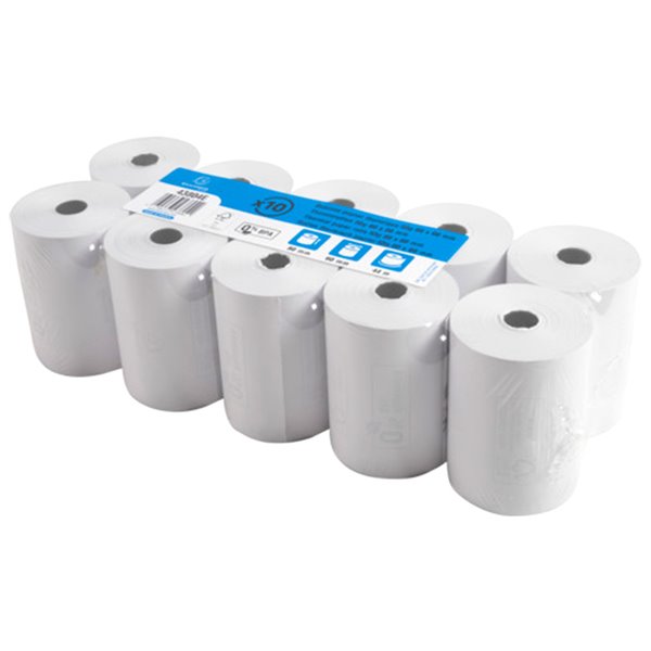 Rollo Sumadora Exacompta Termico 80 Mm X 60 Mm 48 G/M2