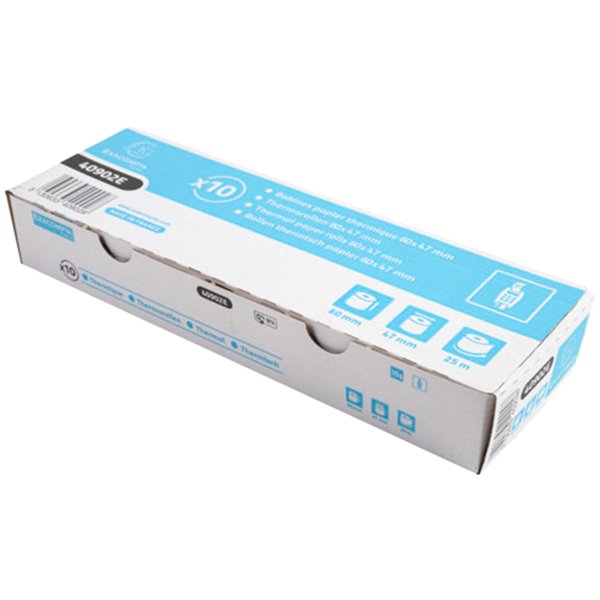 Rollo Sumadora Exacompta Termico 60 Mm X 47 Mm 55 G/M2