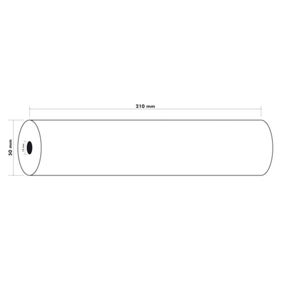 Rollo Papel Fax Exacompta 210 Mm X 30 Mt
