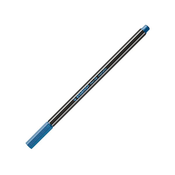 Rotulador Stabilo Acuarelable Pen 68 Metalico Azul 1 Mm