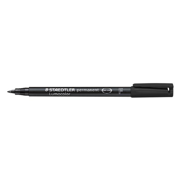 Rotulador Staedtler Lumocolor Retroproyeccion Punta De Fibrapermanente 318-9 Negro Punta Fina Redonda 0.6 Mm