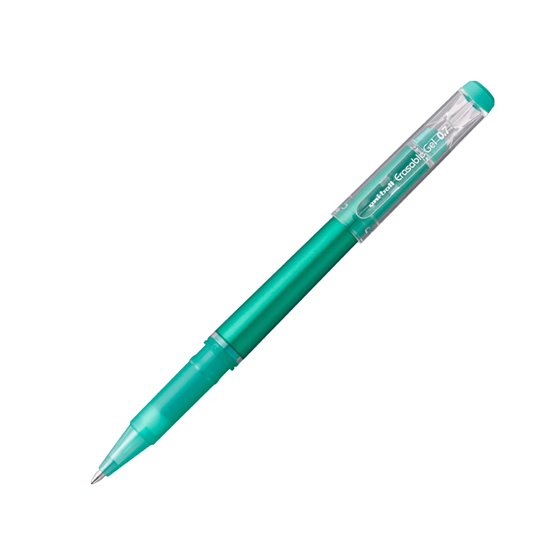 Rotulador Uni-Ball Roller Uf-222 Tinta Gel Borrable 0,7 Mm Verde