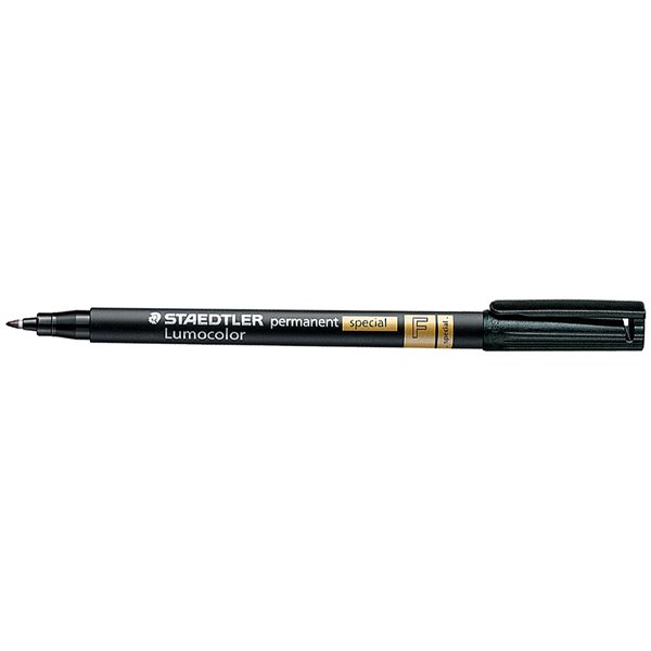 Rotulador Staedtler Lumocolor Retroproyeccion Punta De Fibra Permanente Special 319-9 Negro Punta Fina