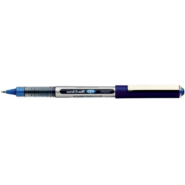 Rotulador Uni-Ball Roller Ub-150 Micro Eye Azul 0,5 Mm Unidad