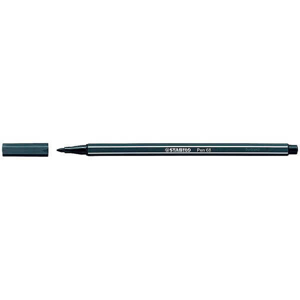Rotulador Stabilo Acuarelable Pen 68 Gris Azulado Intenso 1 Mm