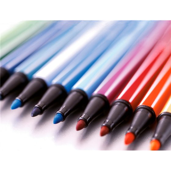 Rotulador Stabilo Acuarelable Pen 68 Azul Oscuro 1 Mm