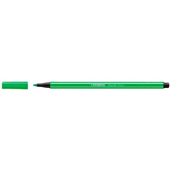 Rotulador Stabilo Acuarelable Pen 68 Verde Neon 1 Mm