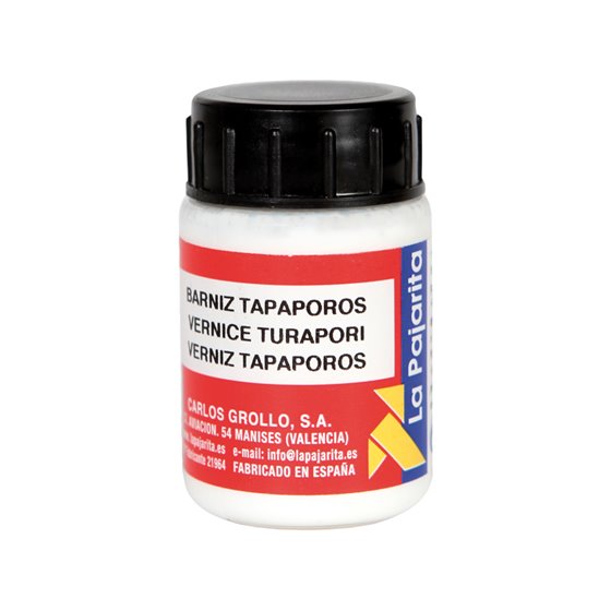 Barniz La Pajarita Tapaporos Bote 35 Ml