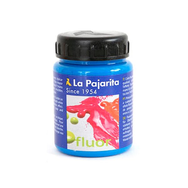 Pintura Acrilica La Pajarita F-05 Azul Luminoso 75Ml