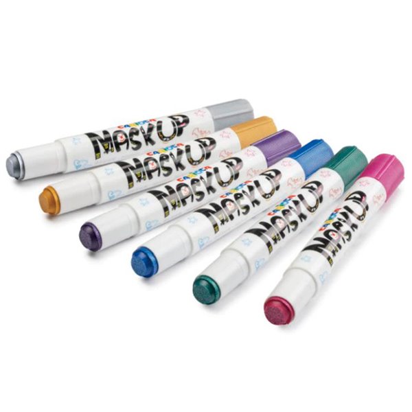 Barra De Maquillaje Carioca Mask Up Metallic Caja De 6 Colores Surtidos