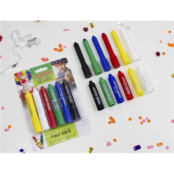 Barra Maquillaje Face Stick 6 Colores Surtidos