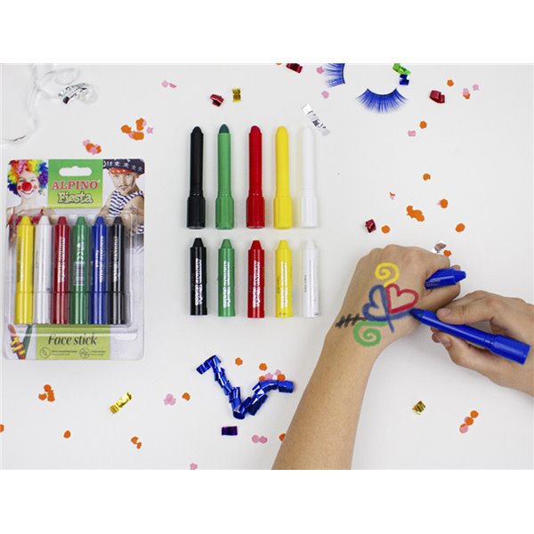 Barra Maquillaje Face Stick 6 Colores Surtidos