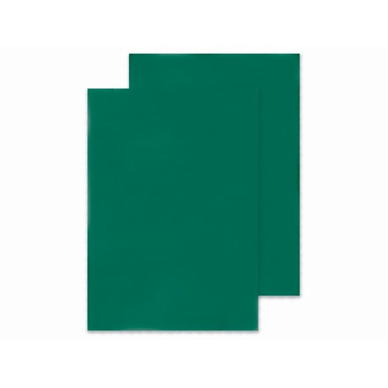Tapa De Encuadernacion Q-Connect Pvc Din A4 Opaca Verde 180 Micras Caja De 100 Unidades