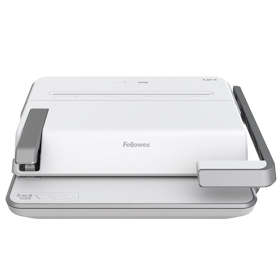 Encuadernadora Para Canutillo Fellowes Lyra 3 En 1 Perfora Hasta 20H A4 Encuaderna 300H Grapa 30H Taladra 2 Y 4