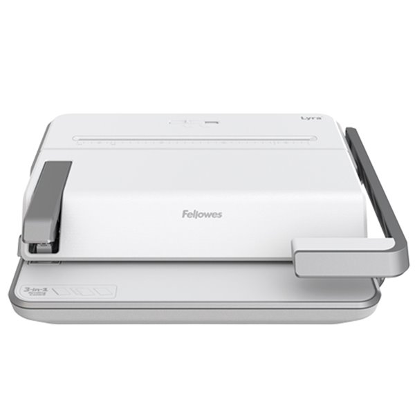 Encuadernadora Para Canutillo Fellowes Lyra 3 En 1 Perfora Hasta 20H A4 Encuaderna 300H Grapa 30H Taladra 2 Y 4