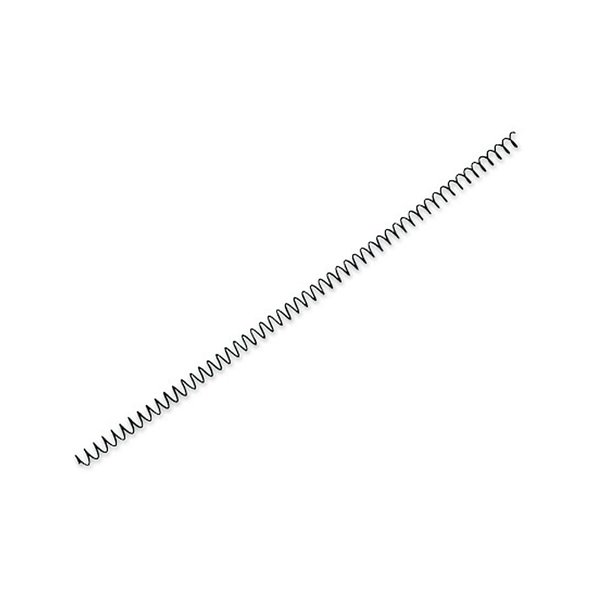 Espiral Metalico Yosan Negro Paso 64 5:1 8 Mm Calibre 1,00 Mm
