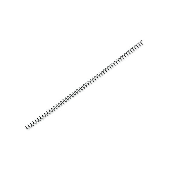 Espiral Metalico Yosan Negro Paso 64 5:1 6 Mm Calibre 1,00 Mm