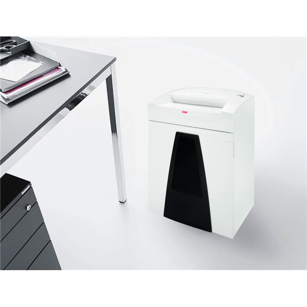 Destructora De Documentos Hsm Securio B35 Capacidad De Corte 22 Hojas En Particulas Destruye Grapas Clips Y